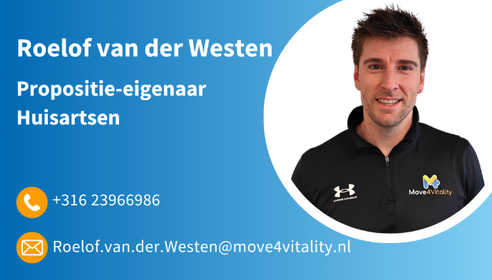 Contactpersoon en propositie-eigenaar Huisarts Roelof van der Westen