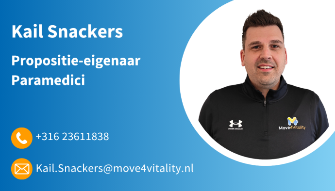 Contactpersoon en propositie-eigenaar Paramedici: Kail Snackers