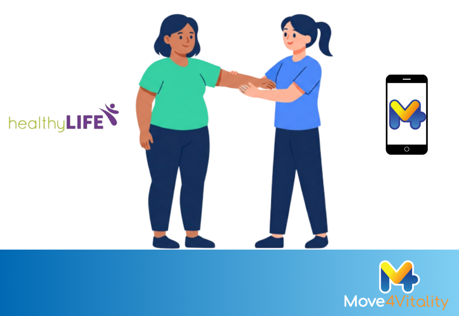 Het verhaal van Marisca, van een oncologische behandelning naar stabiel bewegen onder begeleiding via de Move4Vitality app.